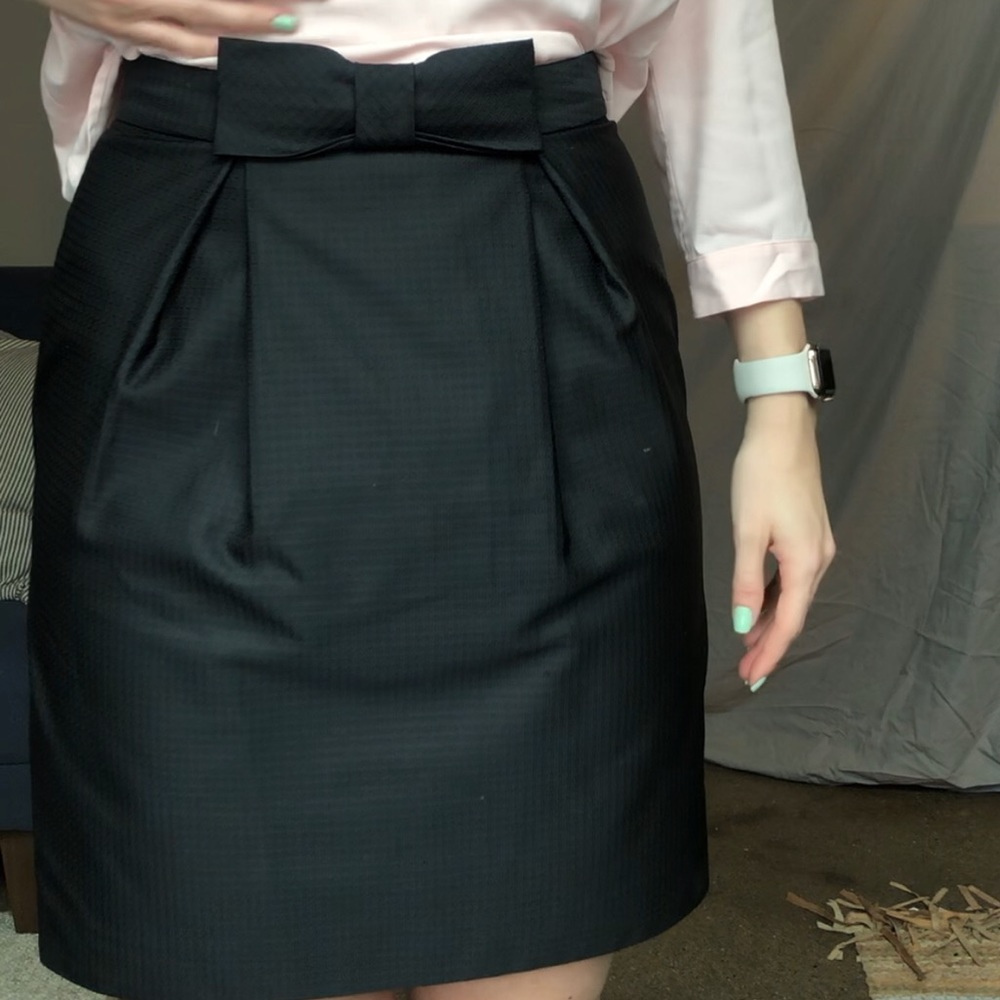 Tibi Black Skirt